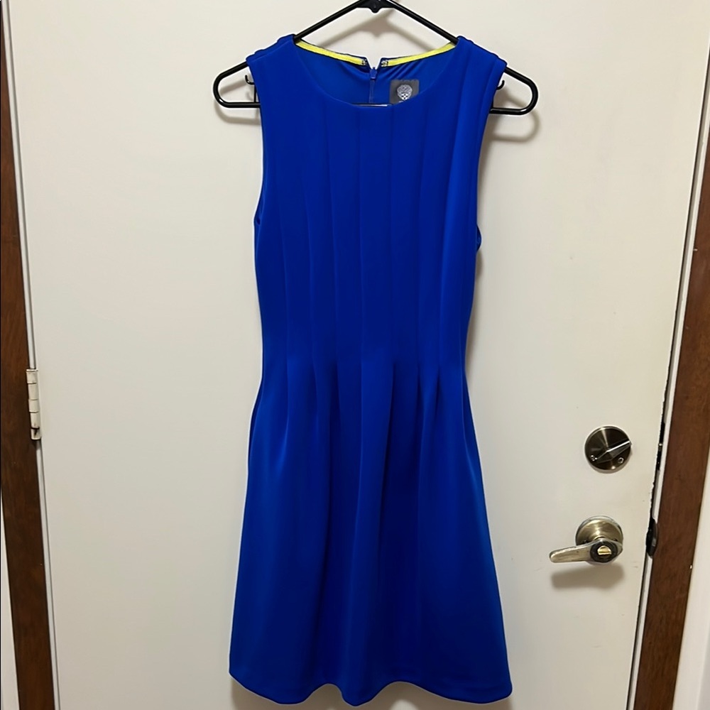 Vince Camino Elegant Blue Sleeveless Dress size 2